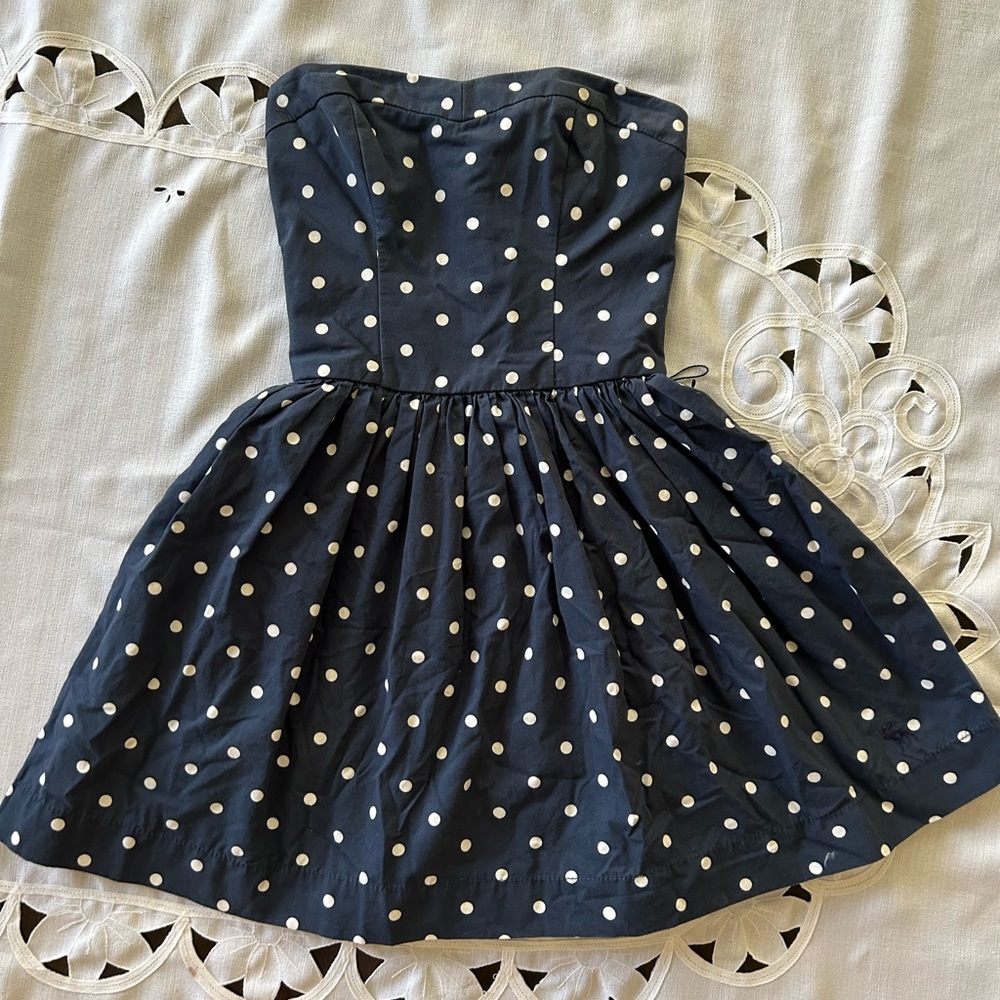 abercrombie strapless dress